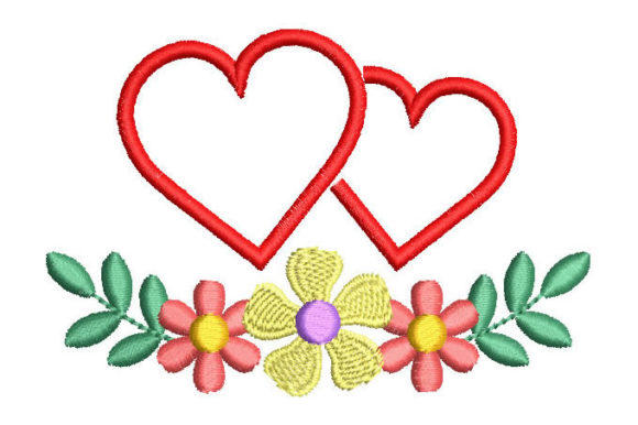 Hearts with Flowers: A Review for Real Embroidery Projects